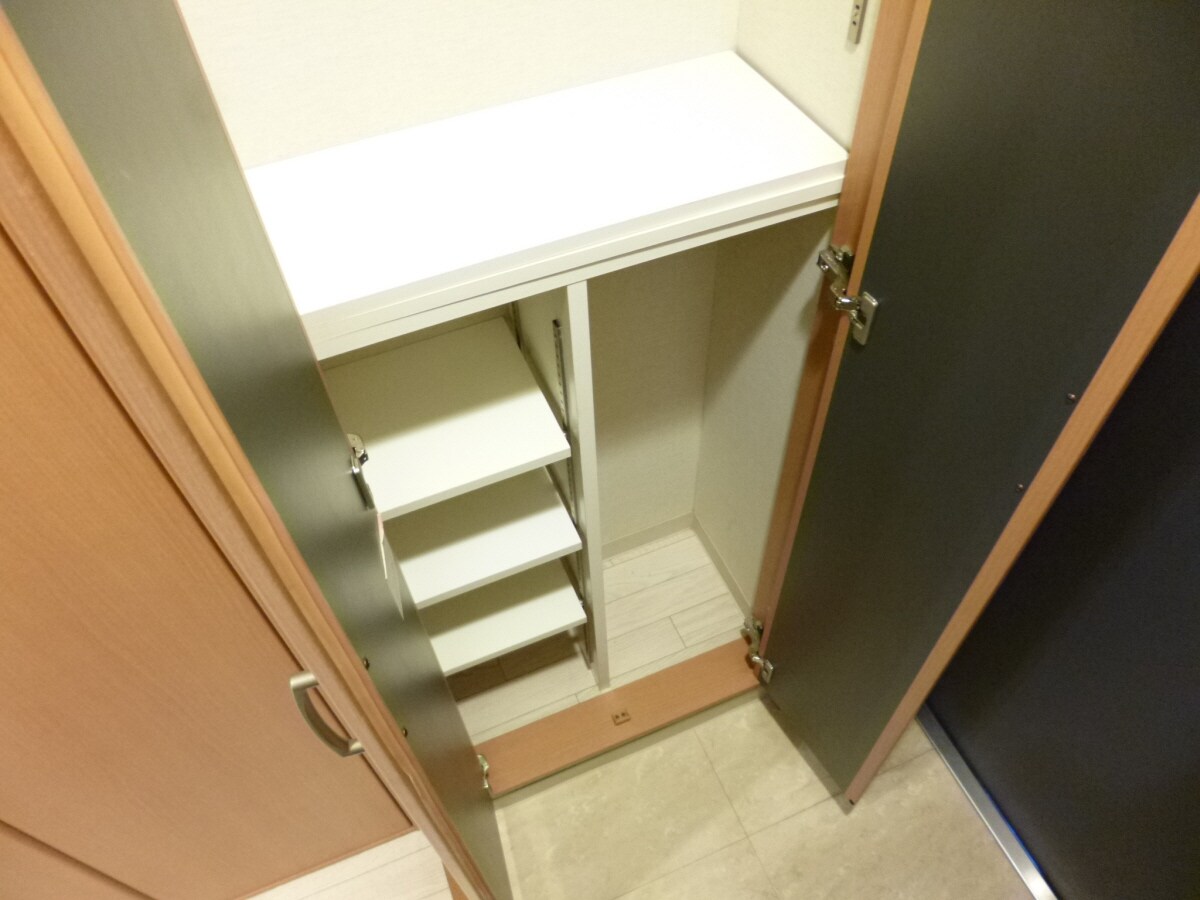 物件内観写真14　(鏡付きのシューズボックス付)