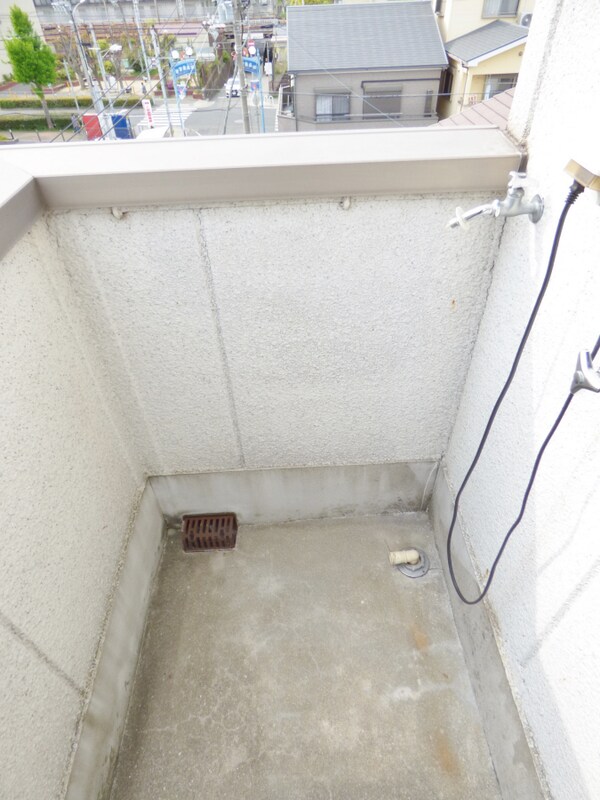 バルコニー・ベランダ(洗濯機置場)