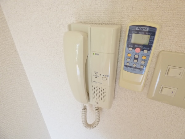 セキュリティ(オートロック連動インターホン)