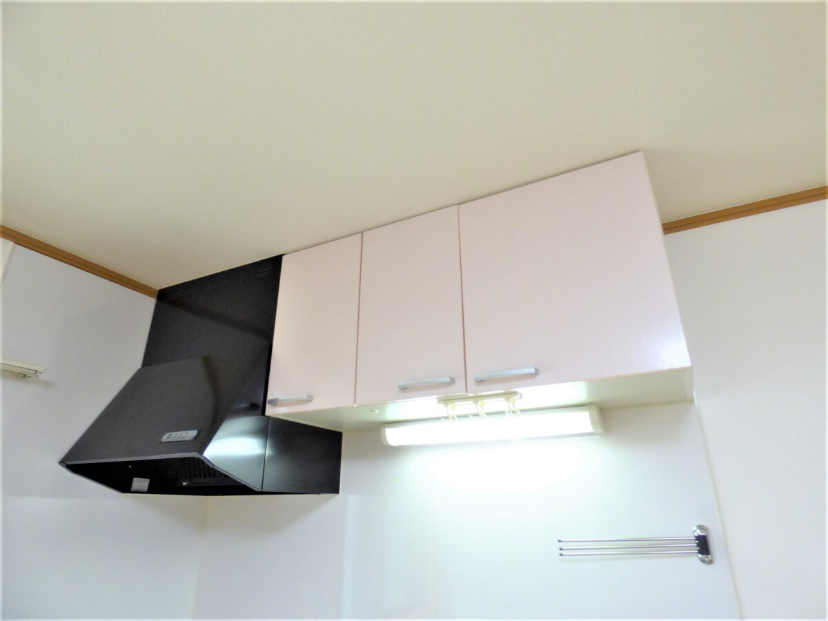 物件内観写真14　(レンジフード＆キッチン収納)