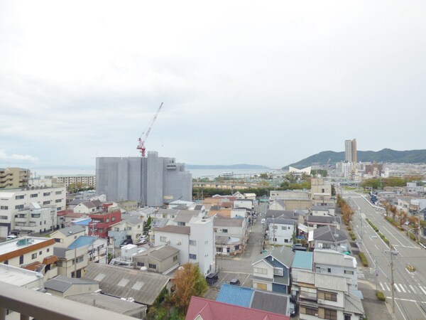 眺望(明石海峡も見える眺望)