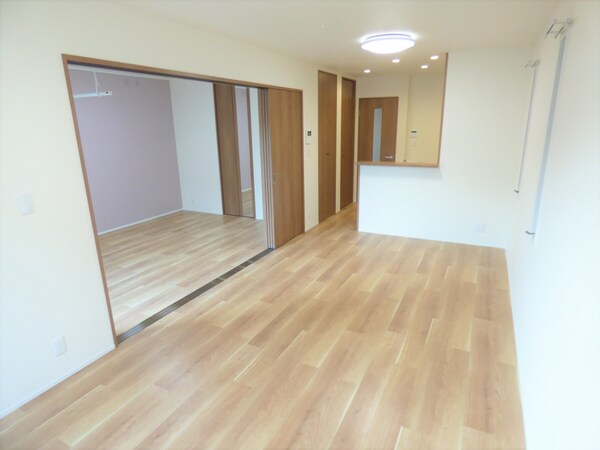 リビング(カウンターキッチンのあるリビング)