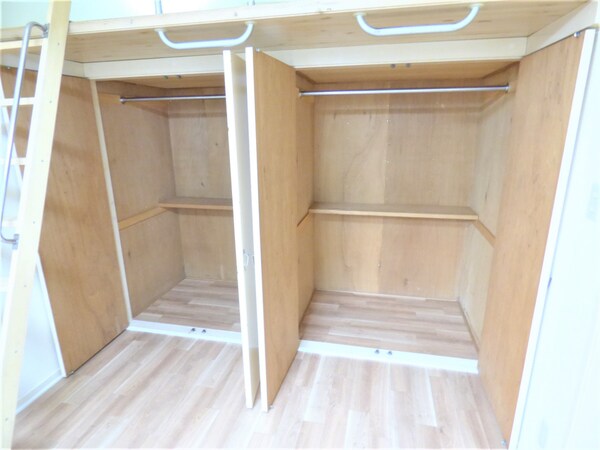 収納(広々としたクローゼット)