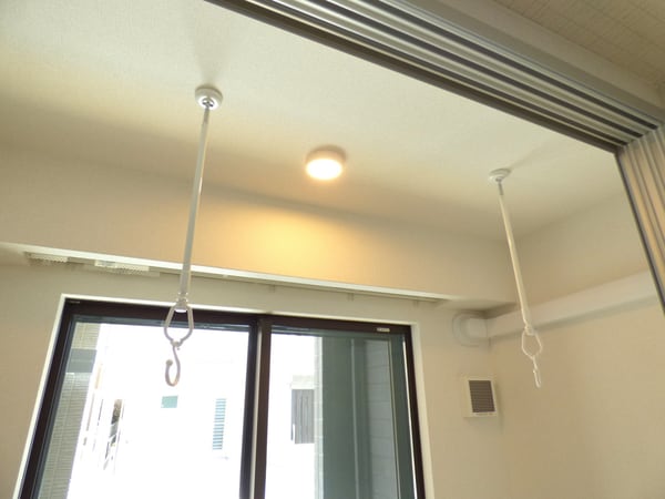 設備(室内物干し)