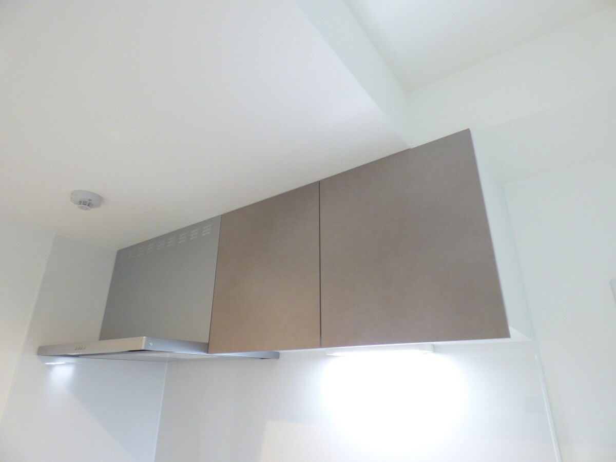 物件内観写真13　(スタイリッシュなレンジフード＆キッチン収納)