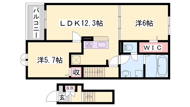 間取図