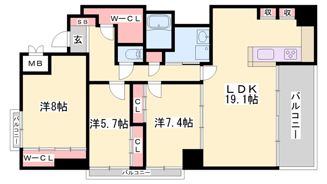 間取図