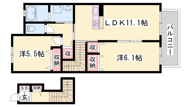 間取図
