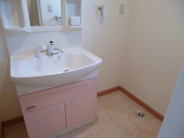 洗面所(シャンプードレッサー完備です(＾O＾)／)